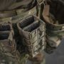 M-Tac подсумок для магазина открытый двойной Laser Cut Multicam