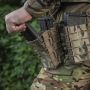 M-Tac подсумок для магазина открытый двойной Laser Cut Multicam