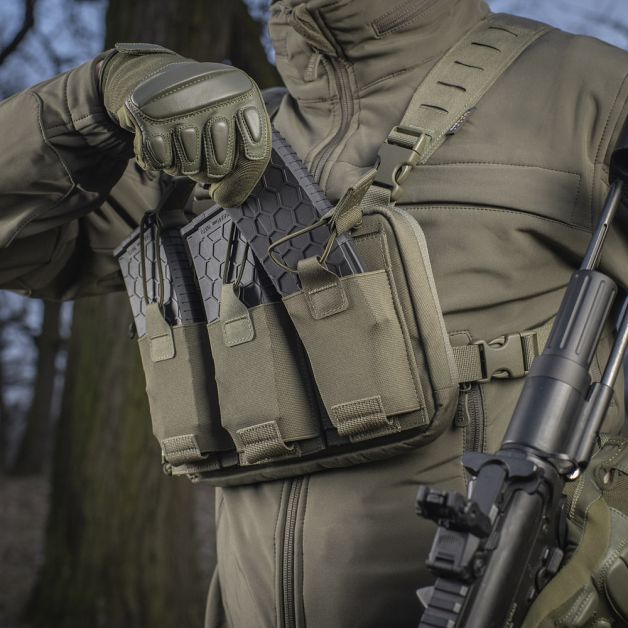 M-Tac подсумок эластичный на 1 магазин Elite Ranger Green