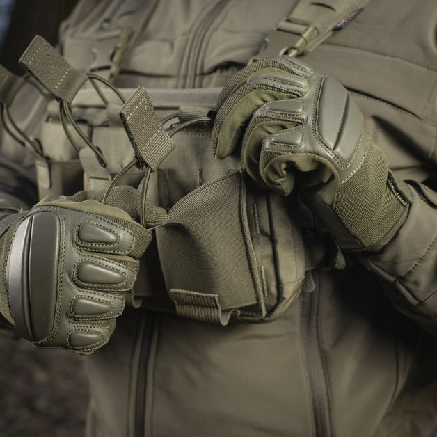 M-Tac подсумок эластичный на 1 магазин Elite Ranger Green