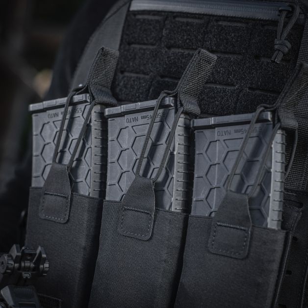 M-Tac подсумок эластичный на 3 магазина Elite Black