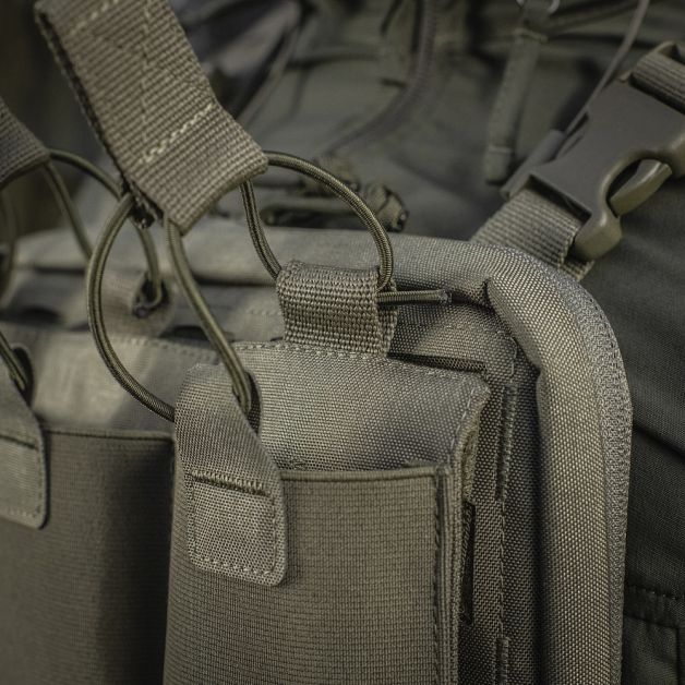 M-Tac подсумок эластичный на 3 магазина Elite Ranger Green