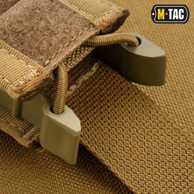 M-Tac подсумок для пистолетного магазина открытый Coyote