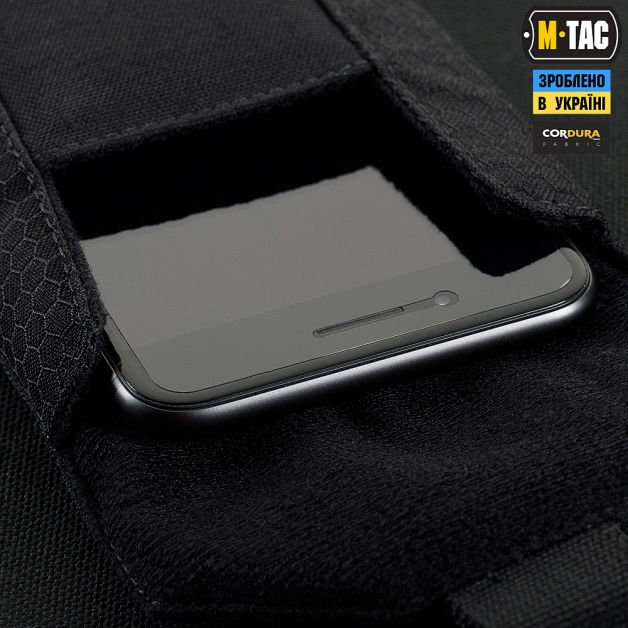 M-Tac подсумок для смартфона Elite Large Hex Black