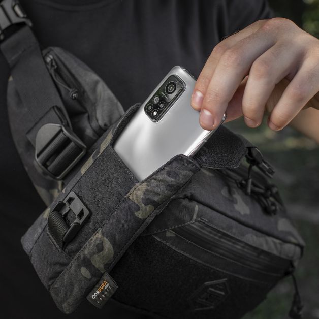 M-Tac подсумок для смартфона Elite Large Hex Multicam Black/Black