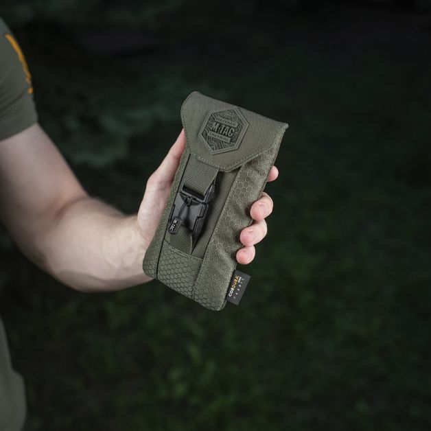 M-Tac подсумок для смартфона Elite Large Hex Ranger Green