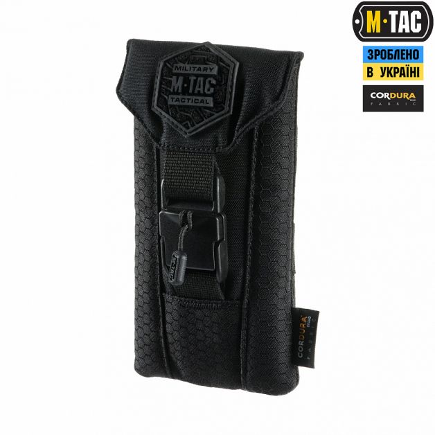 M-Tac підсумок для смартфона Elite Medium Hex Black