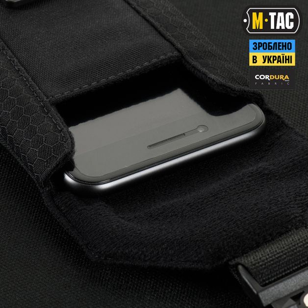 M-Tac підсумок для смартфона Elite Medium Hex Black