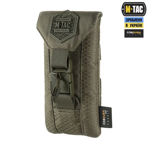 M-Tac подсумок для смартфона Elite Medium Hex Full Ranger Green