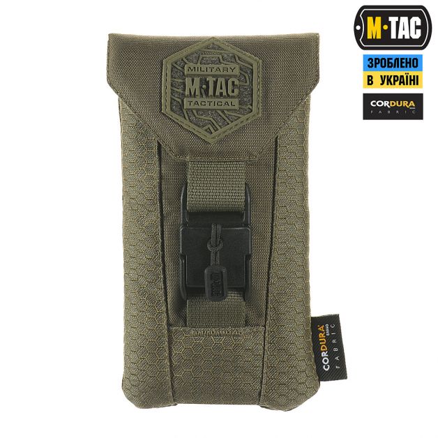 M-Tac подсумок для смартфона Elite Medium Hex Ranger Green