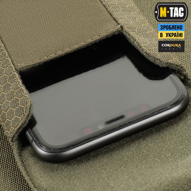 M-Tac подсумок для смартфона Elite Medium Hex Ranger Green