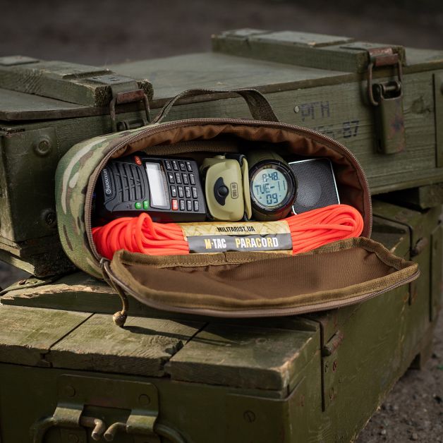 M-Tac органайзер утилитарный Elite Medium (26х11 см) Multicam