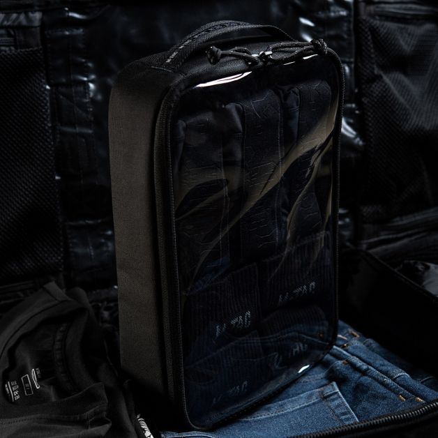 M-Tac органайзер утилитарный прозрачный Elite Large (30х19 см) Black
