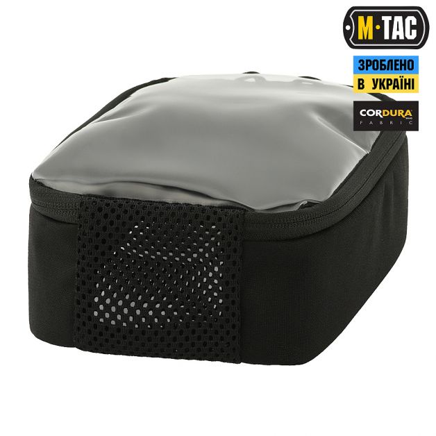 M-Tac органайзер утилитарный прозрачный Elite Small (22х14 см) Black