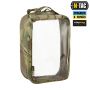 M-Tac органайзер утилитарный прозрачный Elite Small (22х14 см) Multicam