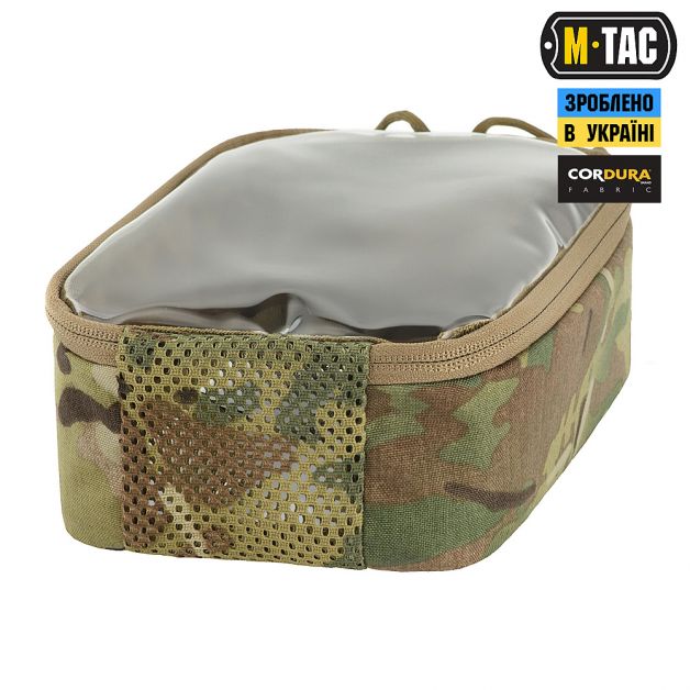 M-Tac органайзер утилитарный прозрачный Elite Small (22х14 см) Multicam