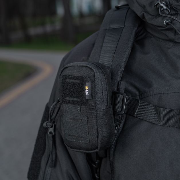 M-Tac подсумок утилитарный плечевой Elite Black