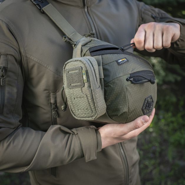 M-Tac подсумок утилитарный плечевой Elite Hex Ranger Green