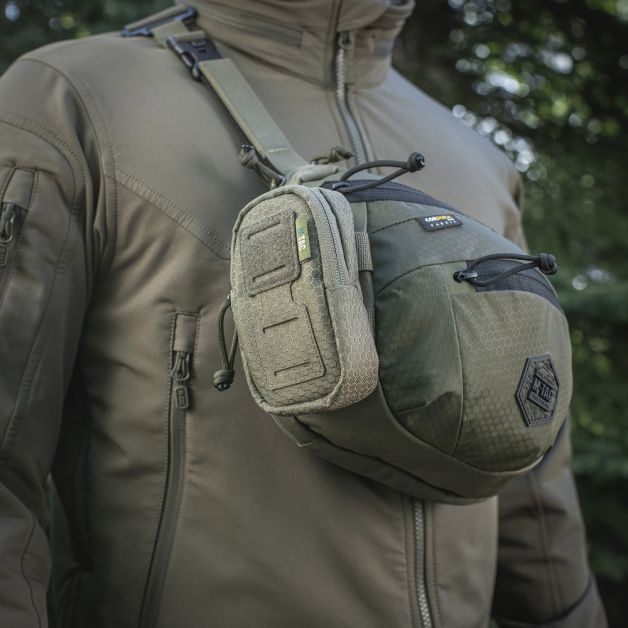 M-Tac подсумок утилитарный плечевой Elite Hex Ranger Green