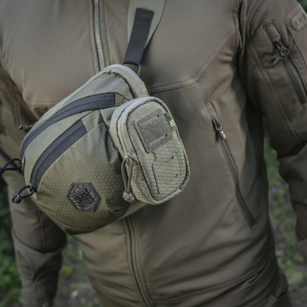M-Tac подсумок утилитарный плечевой Elite Hex Ranger Green