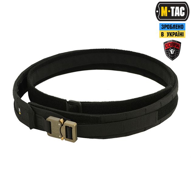 M-Tac ремень Range Belt Cobra Buckle Black