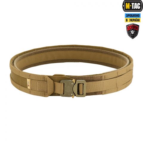 M-Tac ремень Range Belt Cobra Buckle Coyote