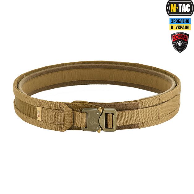 M-Tac ремень Range Belt Cobra Buckle Coyote