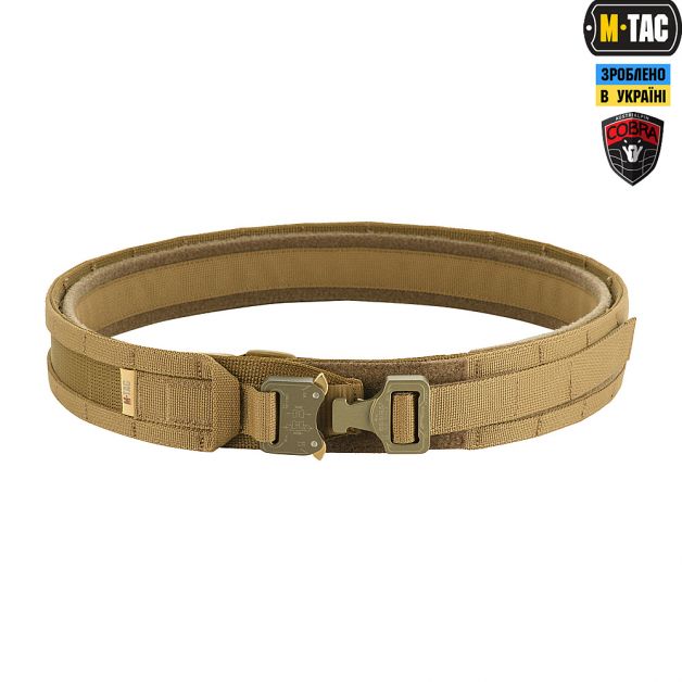 M-Tac ремень Range Belt Cobra Buckle Coyote