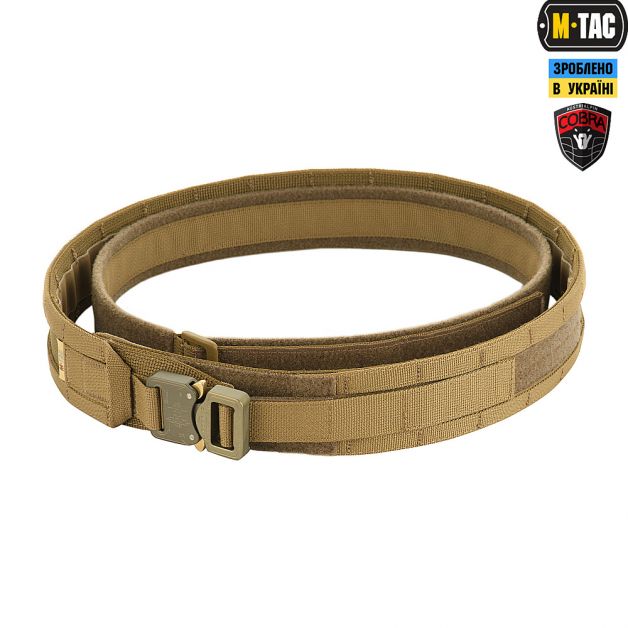 M-Tac ремень Range Belt Cobra Buckle Coyote