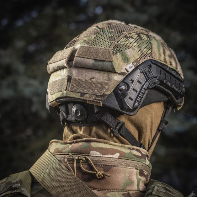M-Tac кавер на шлем под Shroud Multicam