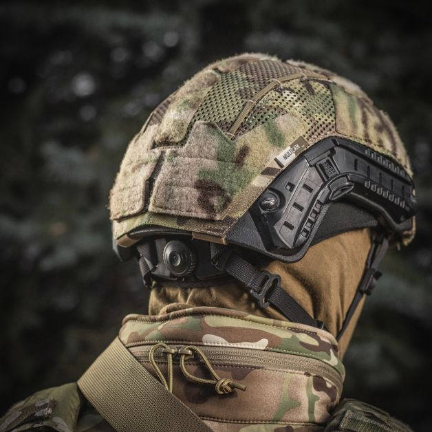 M-Tac кавер на шлем под Shroud Multicam