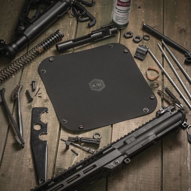 M-Tac лоток для обслуживания оружия в полевых условиях 24х24 см Black