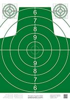 Алебарда мишень бумажная №4М (5 шт)
