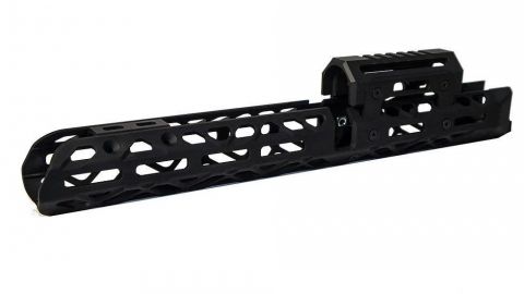 Крук цевье для АК длинное с креплением M-Lok черное