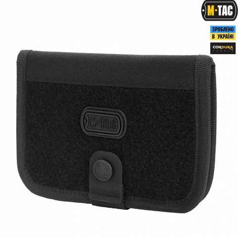 M-Tac кошелек с липучкой Elite Large Black
