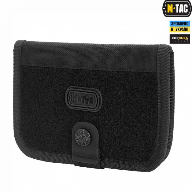 M-Tac кошелек с липучкой Elite Large Black