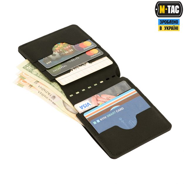 M-Tac кошелек Slim Elite Black