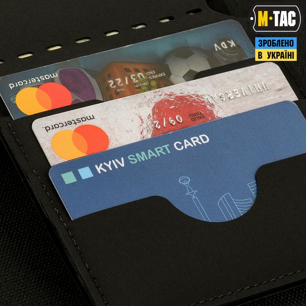 M-Tac кошелек Slim Elite Gen.II Black/Orange
