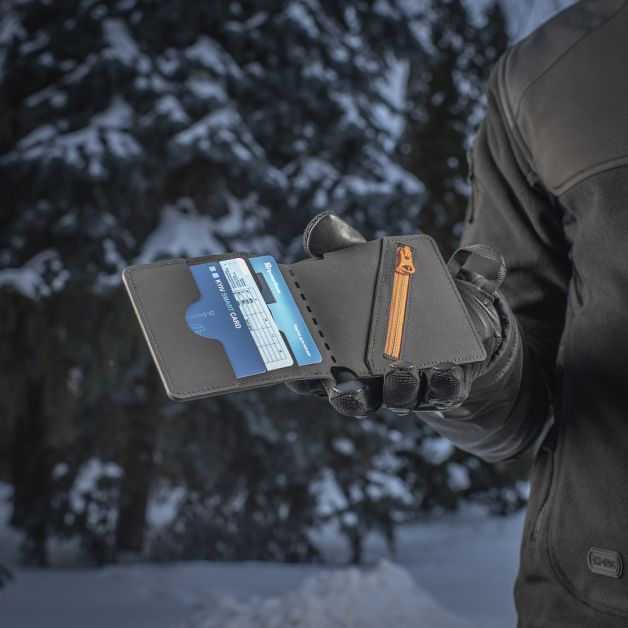 M-Tac кошелек Slim Elite Gen.II Black/Orange