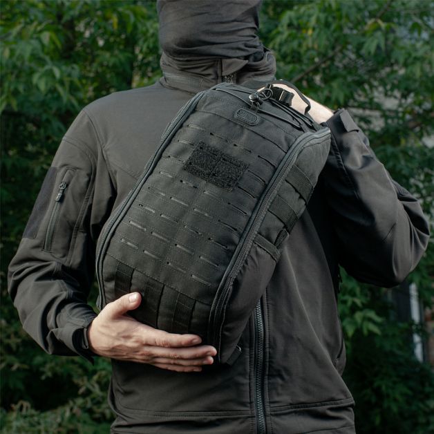 M-Tac рюкзак однолямочный Armadillo Black