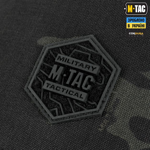 M-Tac сумка Cross Bag Slim Elite Hex Multicam Black/Black