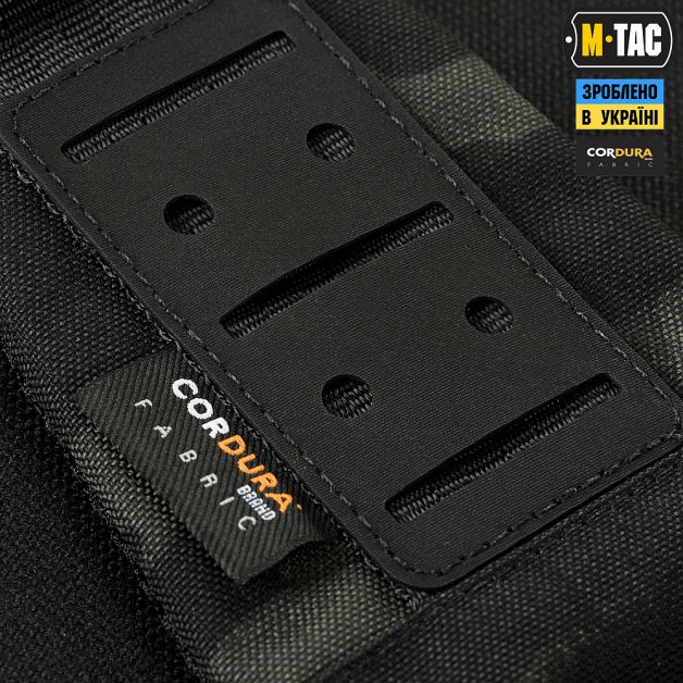 M-Tac сумка Cross Bag Slim Elite Hex Multicam Black/Black