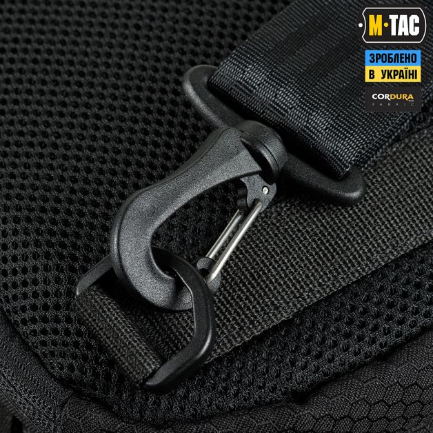 M-Tac сумка Cross Bag Slim Elite Hex Multicam Black/Black