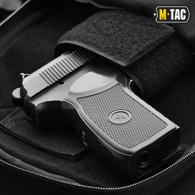 M-Tac сумка-кобура наплечная Elite Gen.IV Black