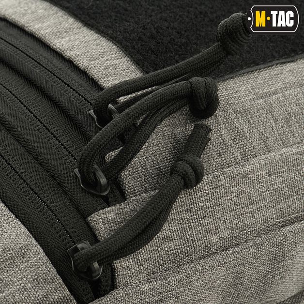 M-Tac сумка-кобура наплечная с липучкой Melange Grey