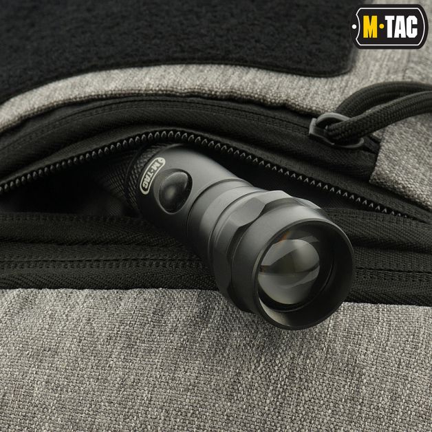 M-Tac сумка-кобура наплечная с липучкой Melange Grey