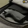 M-Tac сумка-кобура наплечная с липучкой Melange Grey