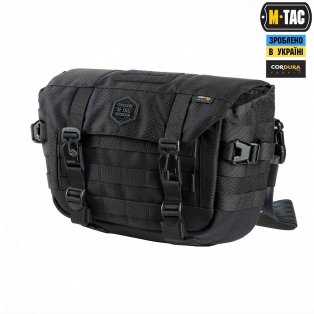 M-Tac сумка Messenger Bag Elite Hex Black
