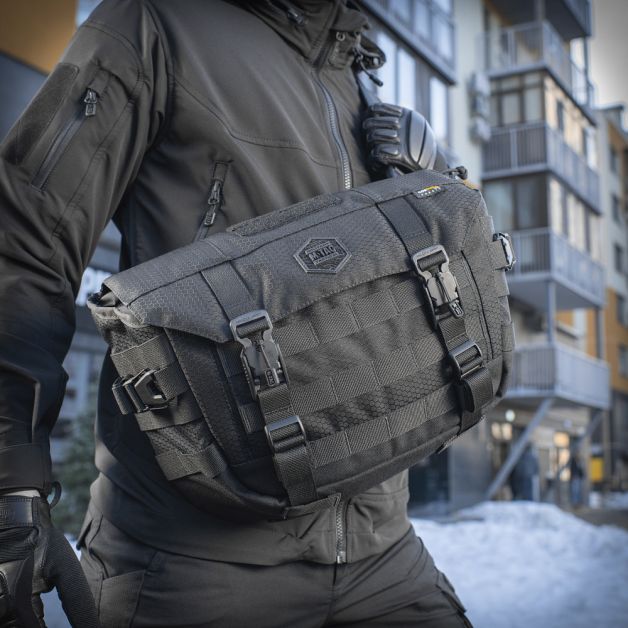 M-Tac сумка Messenger Bag Elite Hex Black