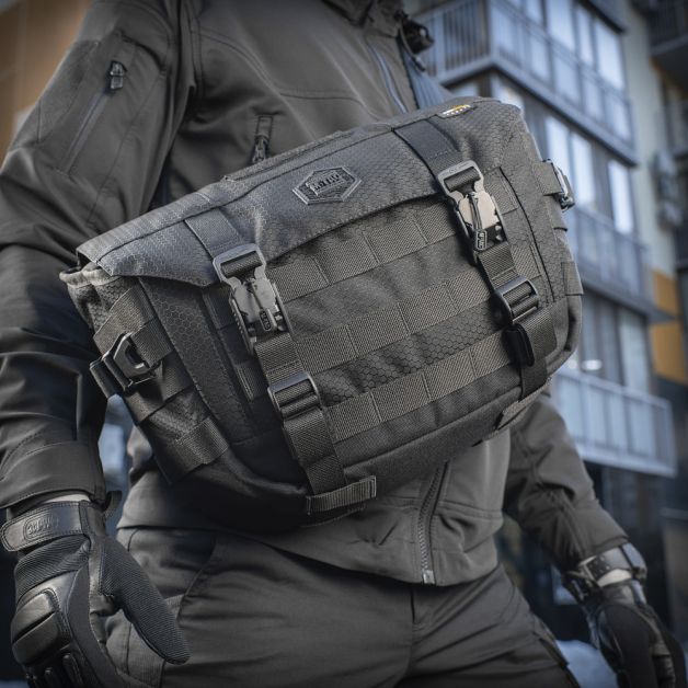M-Tac сумка Messenger Bag Elite Hex Black